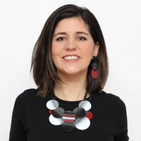 Sylca Designs - Circle Bead Bib Necklace