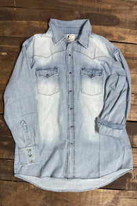 Jaded Gypsy - New Frontier Denim Shirt