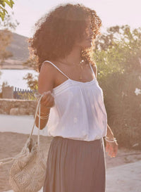 M.A.B.E. - Women's Sana Crochet Pouch Boho Bag