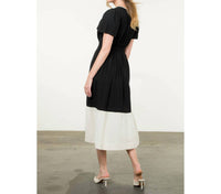 Thml - Tuxedo Twist Maxi Dress
