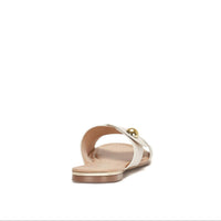 Andrea Women's Slip-on Flat Sandal in bone - women's sandal - alternate view