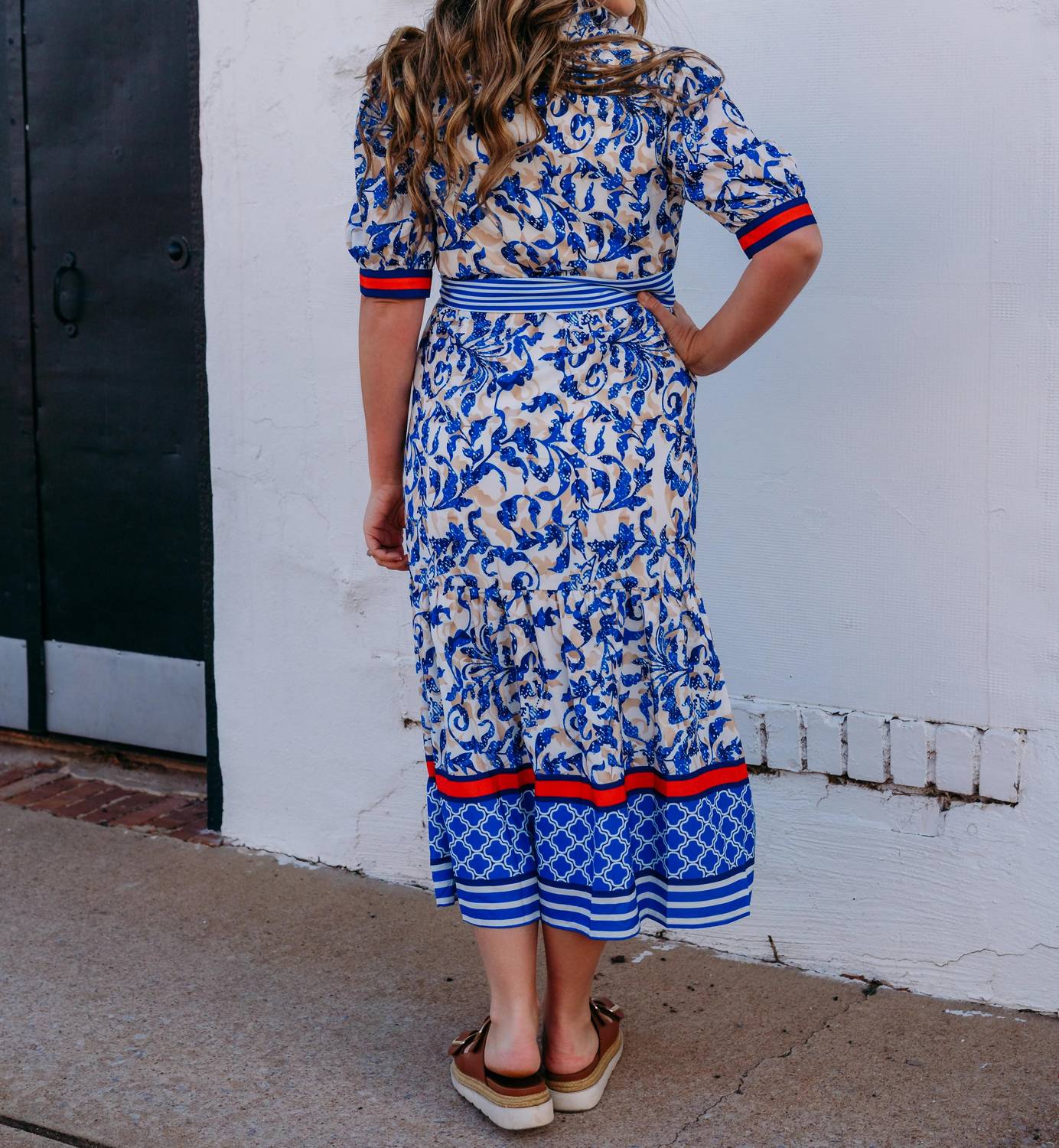 Jade - Button Front Short Sleeve Maxi Dress
