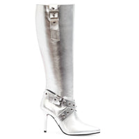 Andrea - Women's Knee High Boots With Stiletto Heel