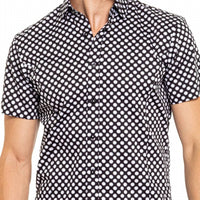 Eight X - Push Button Short Sleeve Button Down Shirt