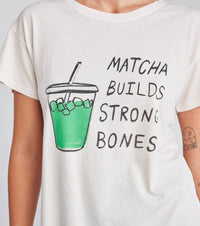 Self Contrast - Cherie Matcha Strong Bones T-shirt