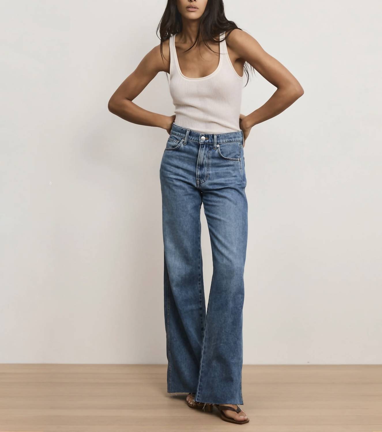 Veronica Beard - Kasey Wide-leg Jeans