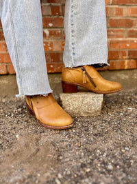 Halsa Footwear - Women's Michelle Leather Bootie