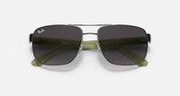 Ray Ban - Square Polarized Sunglasses Rb3530 - 002 - 9a
