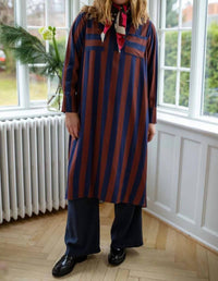 Danefae København - Long Sateen Twill Shirt Dress