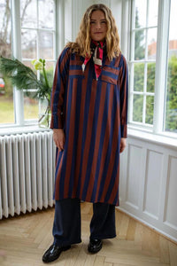 Danefae København - Long Sateen Twill Shirt Dress