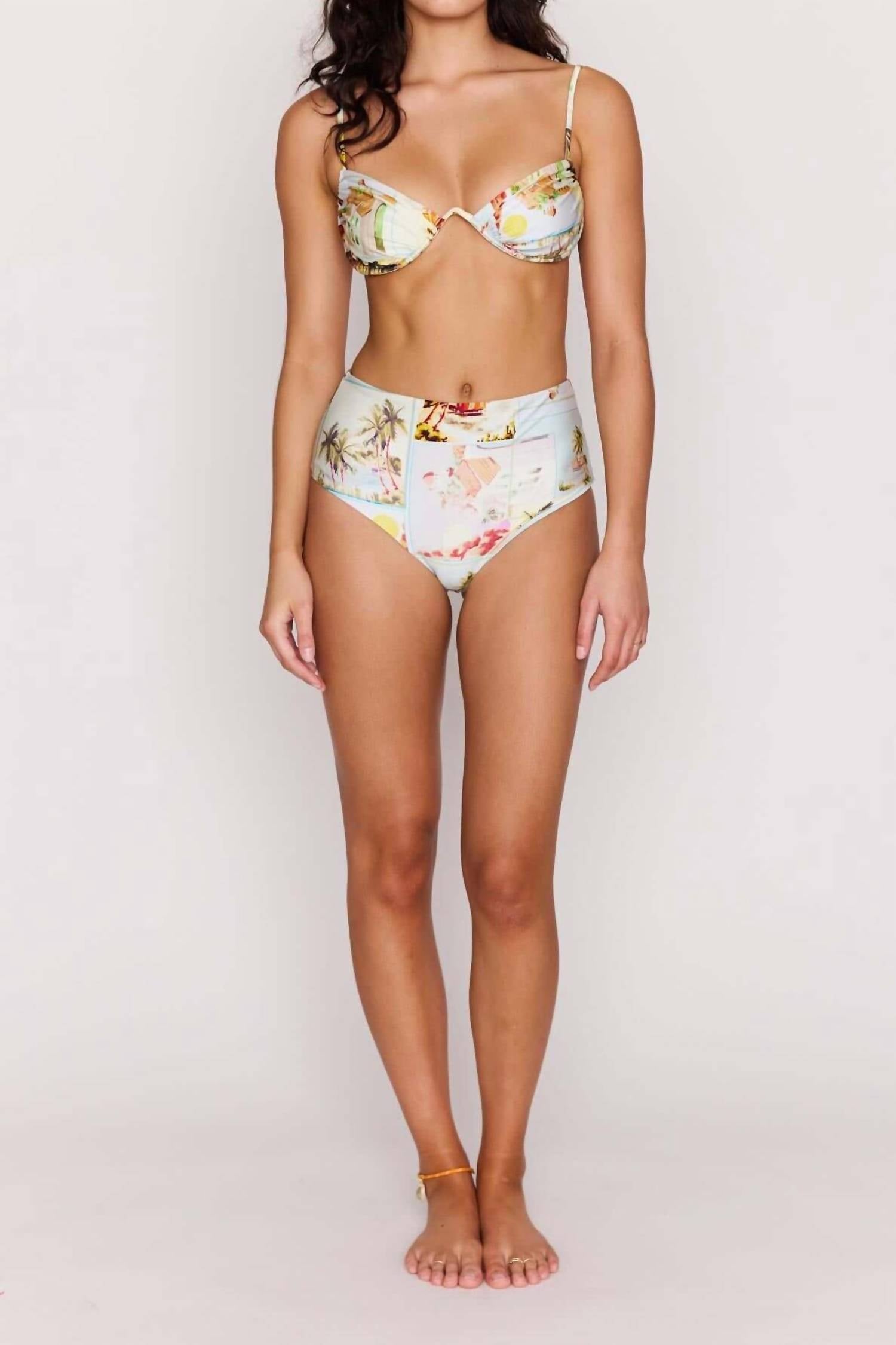 Minkpink - Dolce High Waisted Bikini Bottoms