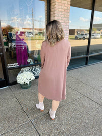 Mittoshop - Mock Neck Sweater Midi Dress