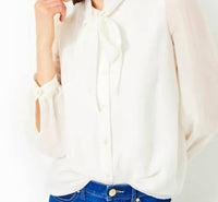 Lilly Pulitzer - Teague Cotton Silk Top