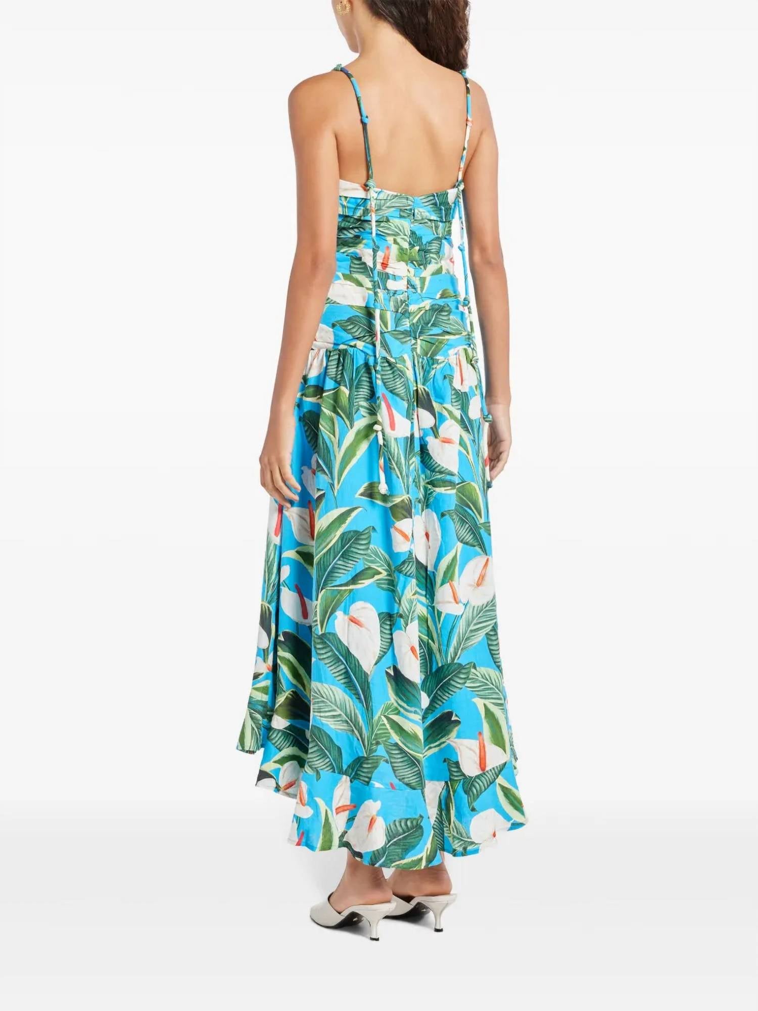 Farm Rio - Anthurium Garden Maxi Dress