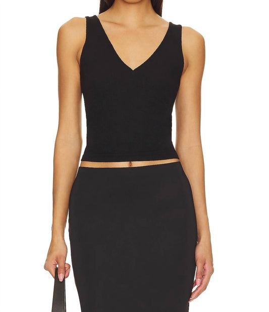 Lna - LILY DEEP V RIB TANK