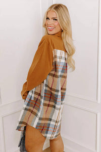 Meritt - Fall Fields Plaid Tunic - Plus