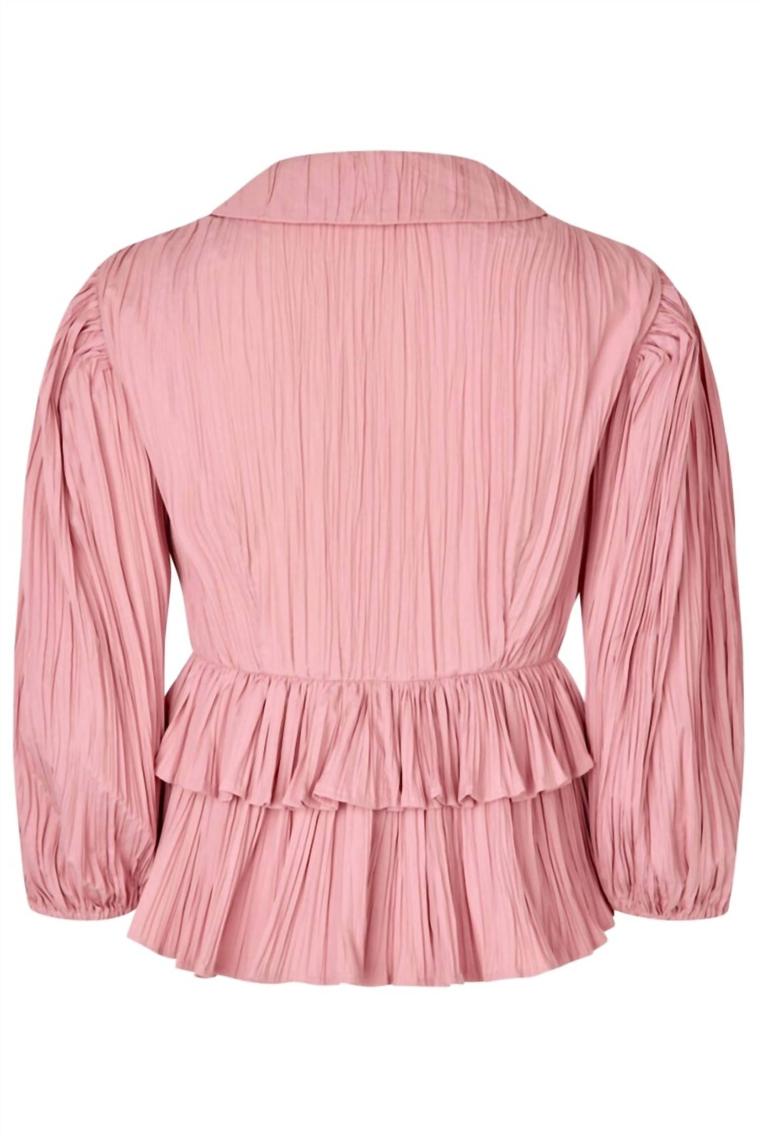 Stine Goya - Pleated Tie Top