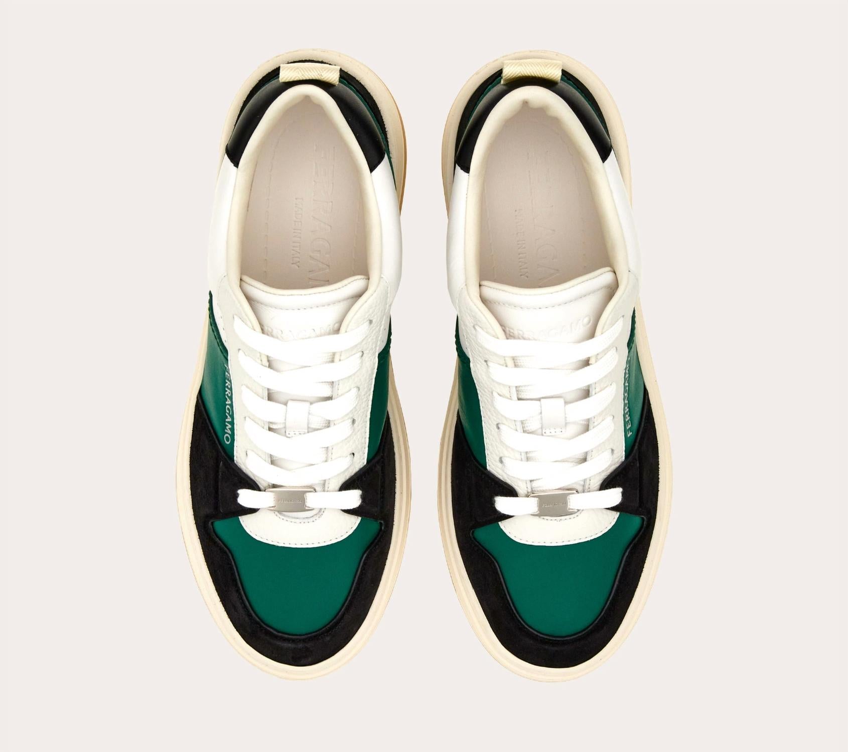Salvatore Ferragamo - Men's Dennis Low-top Skate Sneakers