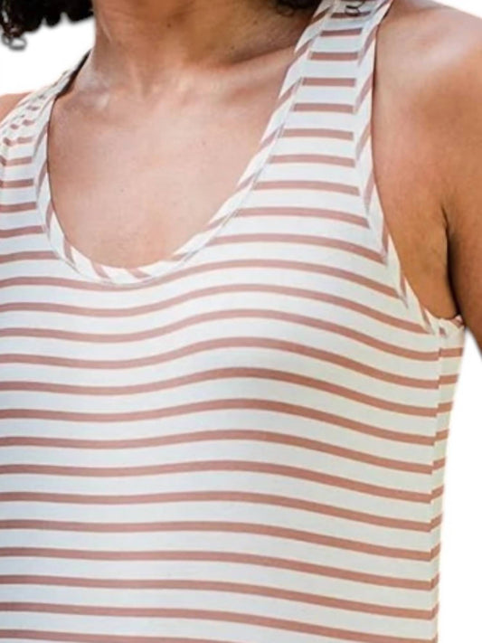 Yala - Riley Racerback Two Pocket Bamboo Shift Mini Dress