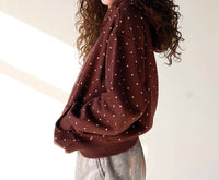 Pretty Garbage - Polka Dot Crush Zip Up Hoodie