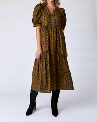 Crosby by Mollie Burch Shira Dress in ink spots - women's dress