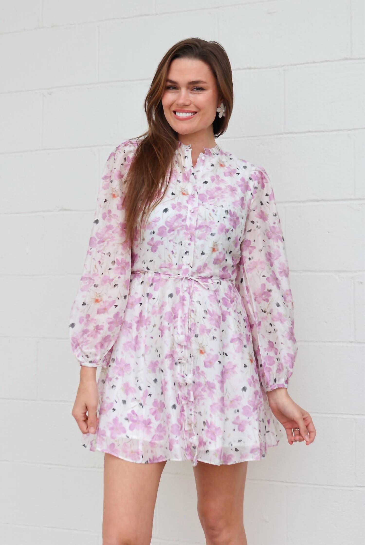 Lucy Paris - Garden Tie-waist Dress