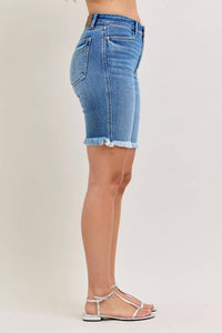 Judy Blue - High Waisted Bermuda Shorts