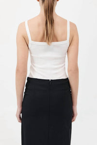 St. Agni - Organic Cotton Square Neck Tank