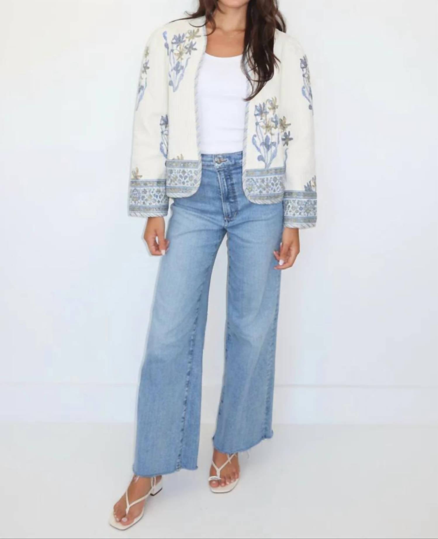 Nibi - Shylah Jacket Blue Lily