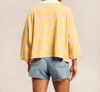 Free People - Auggie Polo Tee