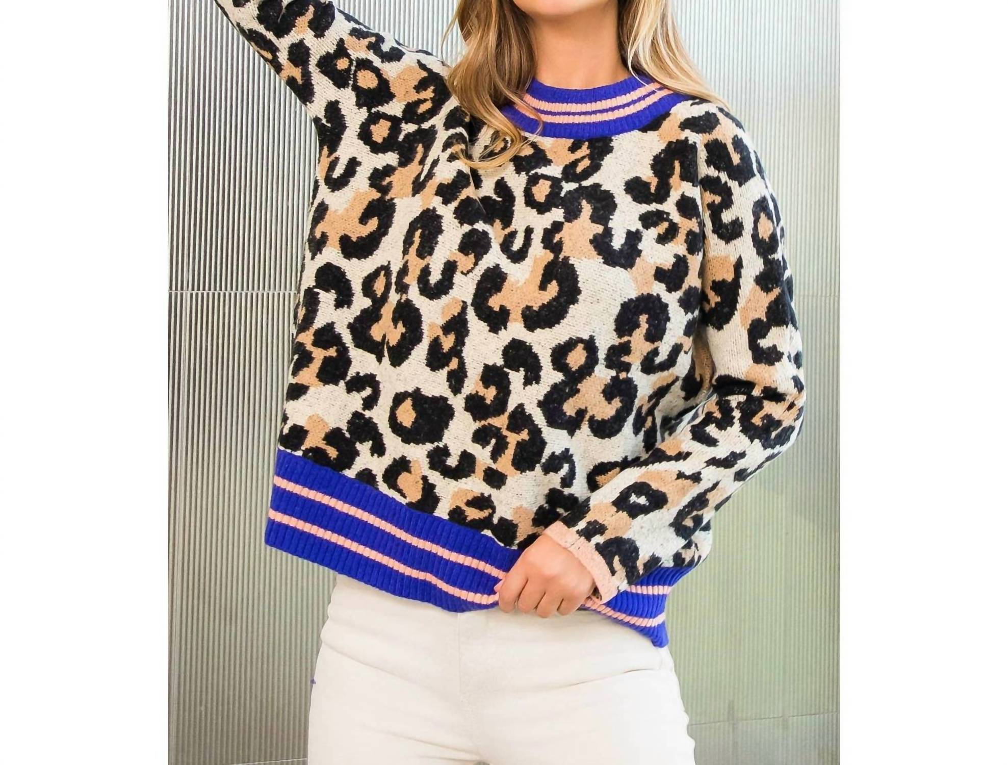 Thml - Leopard Print Sweater