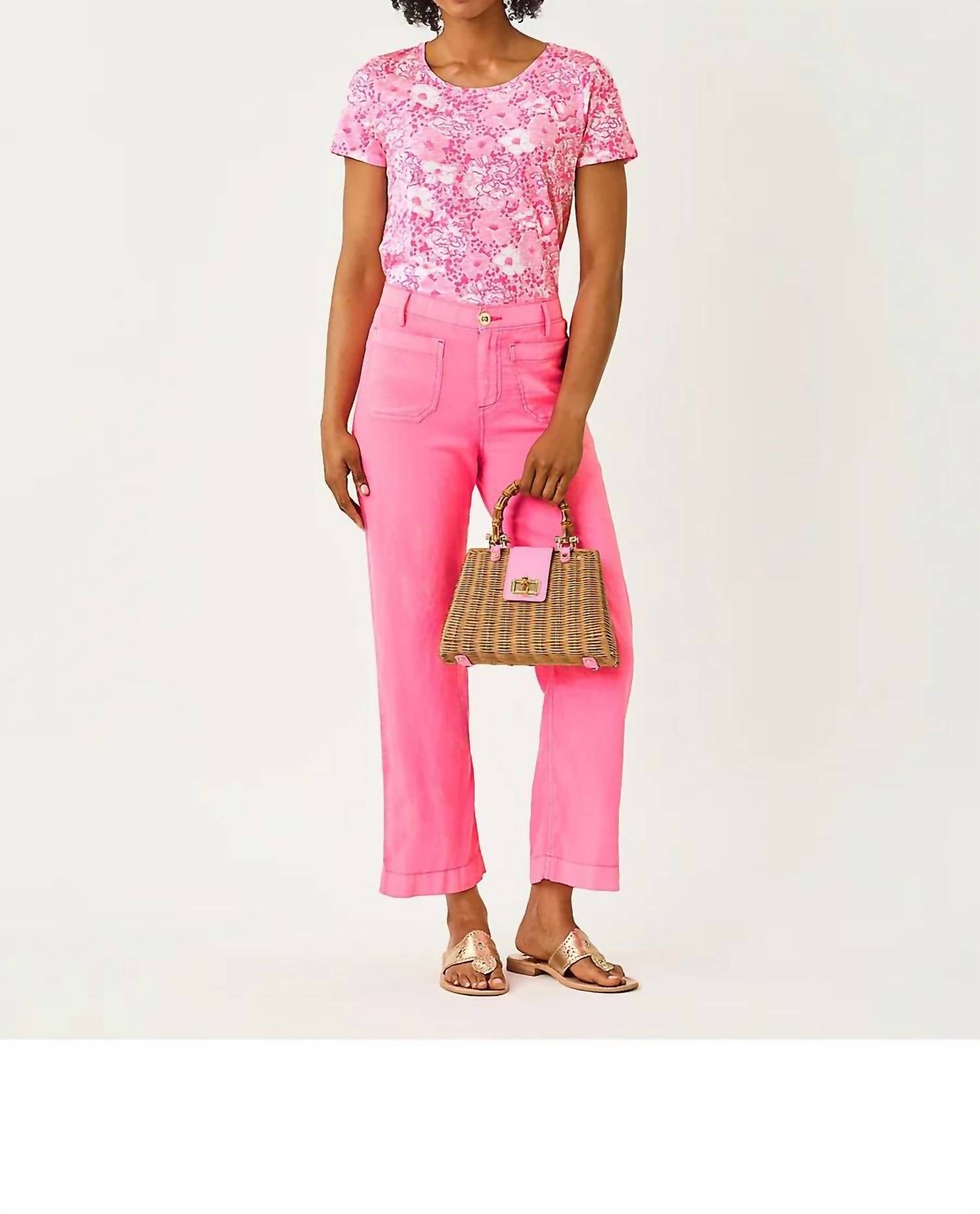 Lilly Pulitzer - Amiko High Rise Linen Pant