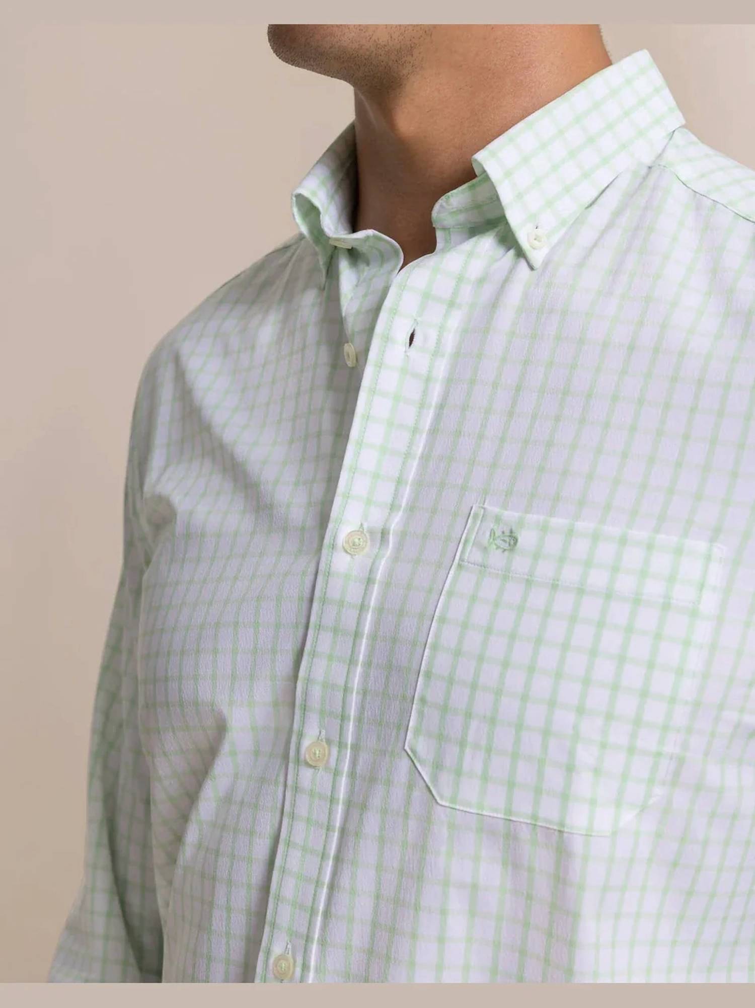 Southern Tide - Tradewind Tattersall Coastal Breeze Sport Shirt