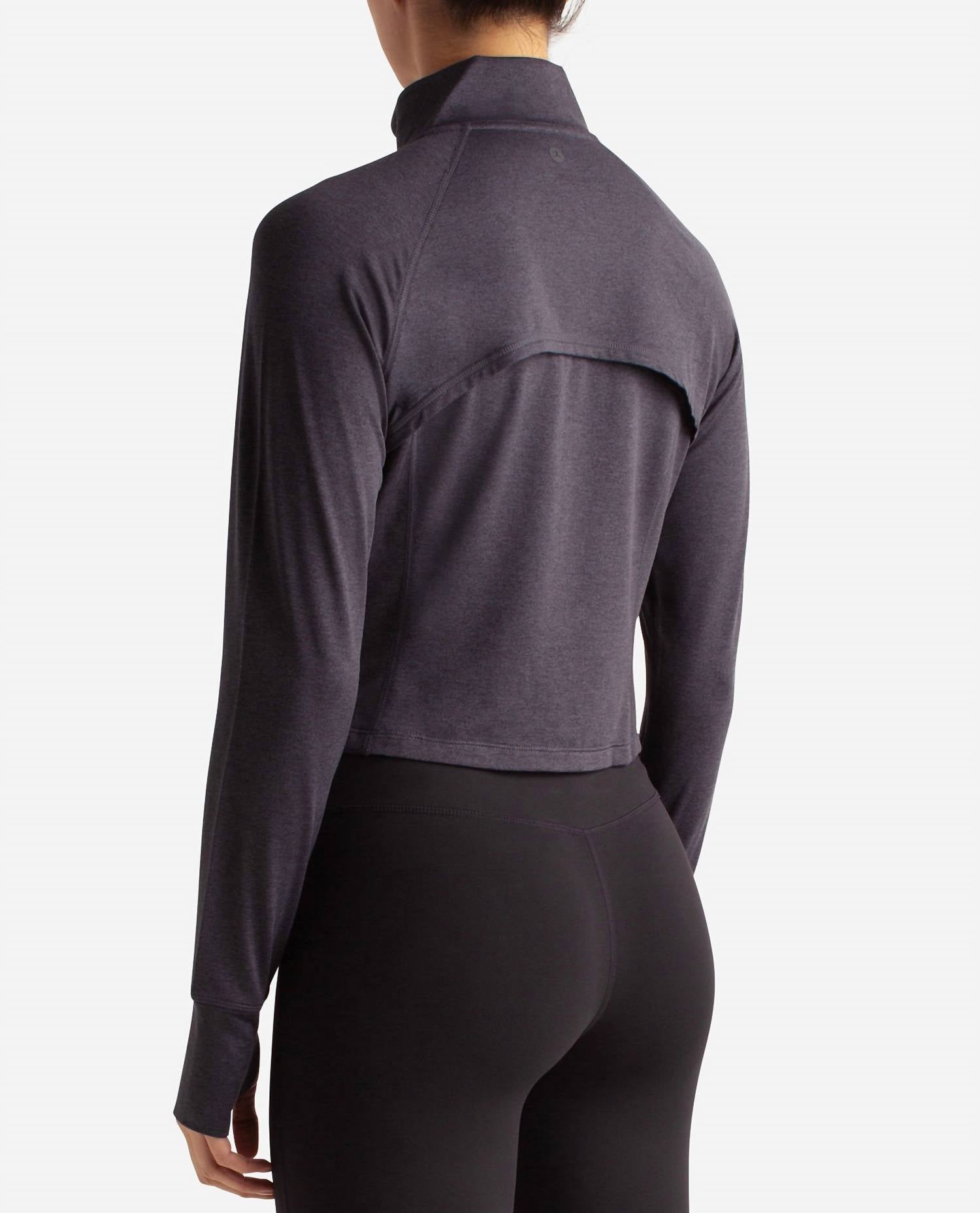 Danskin - Cropped Melange Jacket