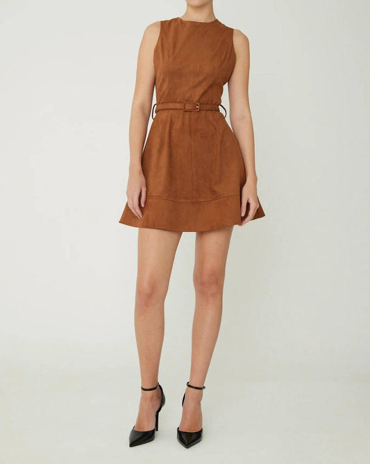 Js71 - Lorenzo Ultra Suede Mini Dress