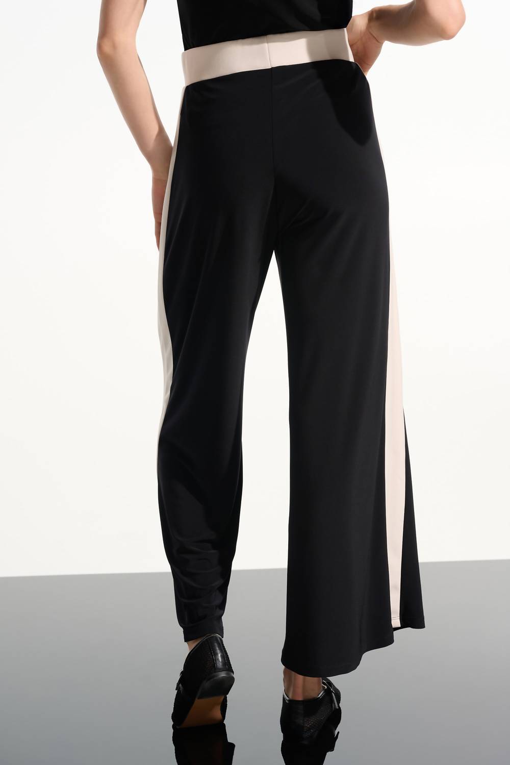 Joseph Ribkoff - High-waisted Wide-leg Trousers
