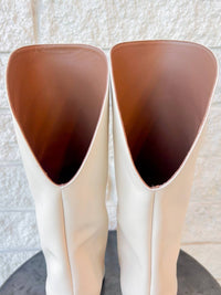 Paris Texas - Women's Gaia Midcalf Stiletto Heel Boots