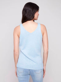 Charlie B - Knit Cami Top With Lurex Thread