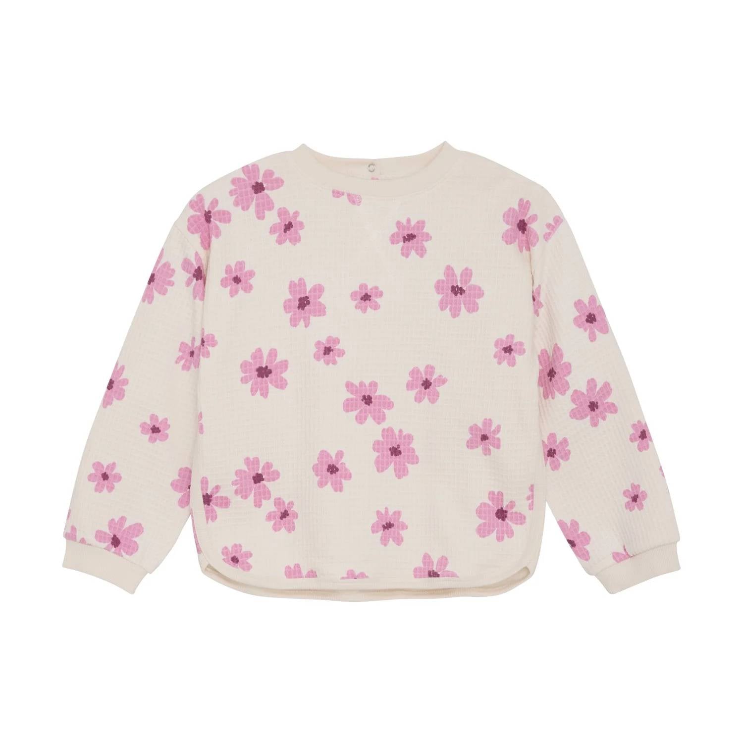 Minymo - Girl's Floral Waffle Set
