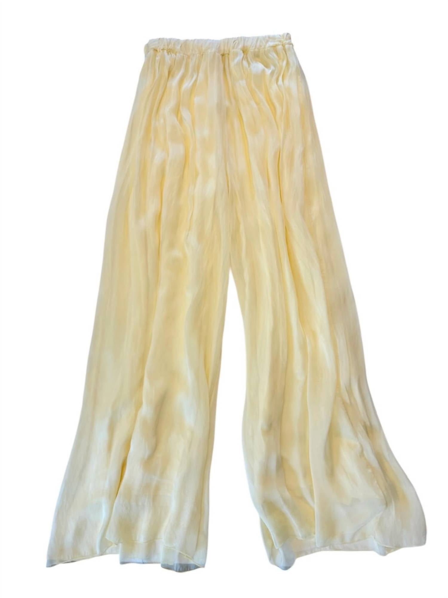 B-Yu - Women's Wide Leg Flowy Pants