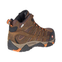 Merrell - Men's Moab Vertex Mid Waterproof Composite Toe Safety Shoe