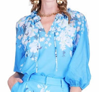 Jade - Dimensional Flowers Top