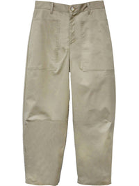 Fifteen Twenty Sondra Barrel Leg Pants in stone - women's pants - alternate view