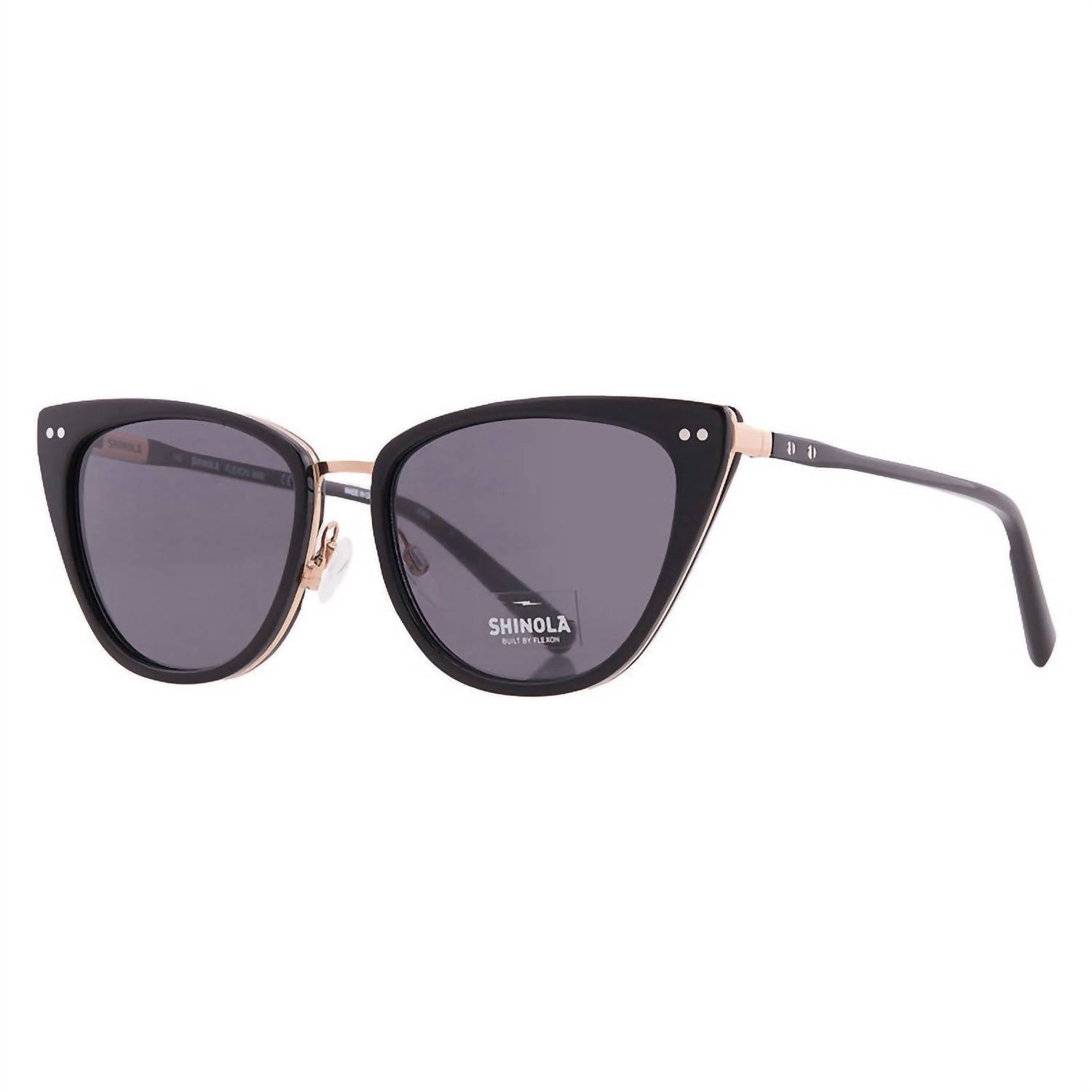 Shinola Women's Cat Eye Sunglasses in grey - women's accessory