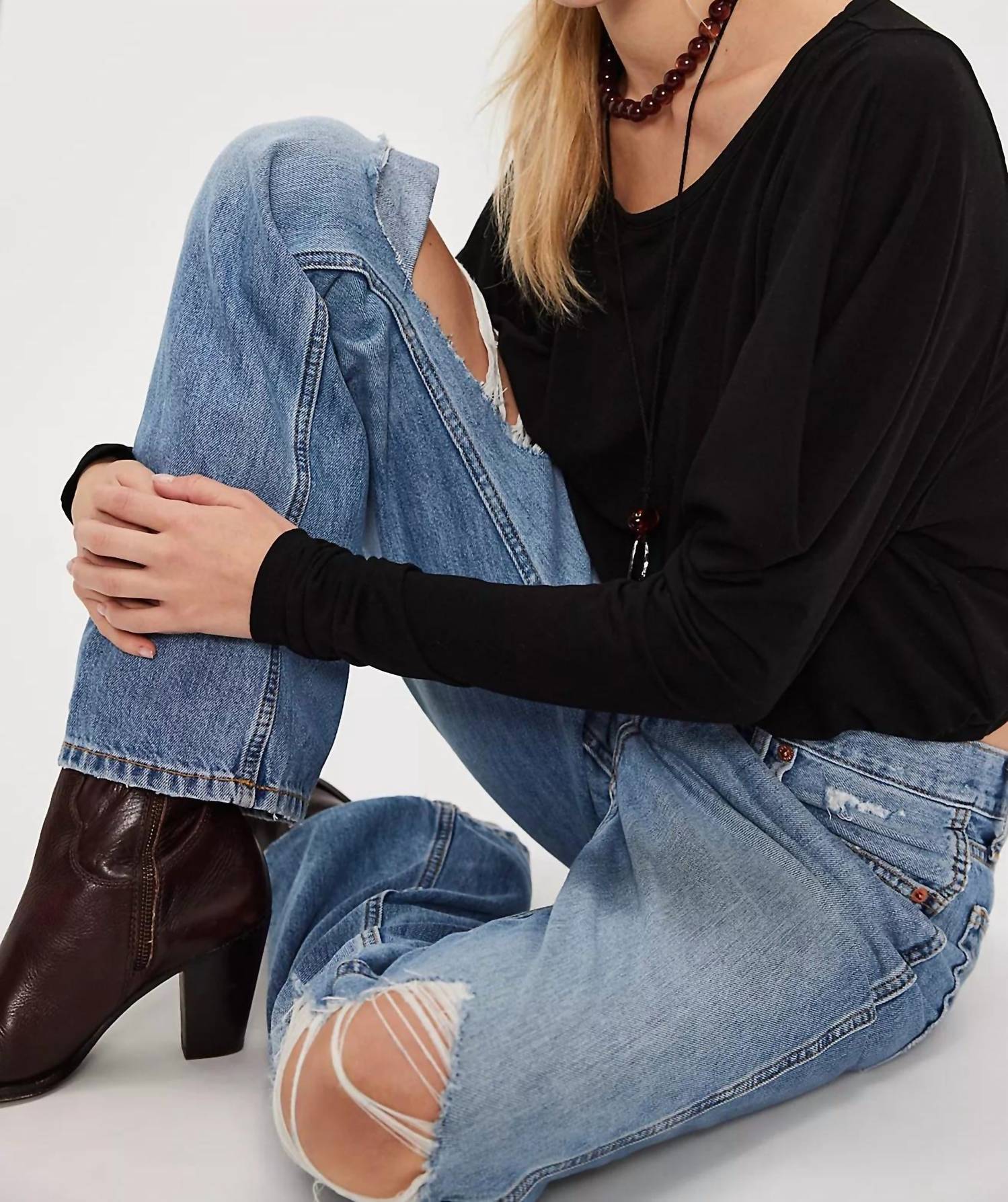 Free People - Moxie Long Sleeve Top