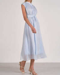 Elan - Tie Waist Midi Dress