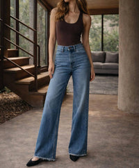 Noend - Sophia Super High Rise Wide Leg Jeans