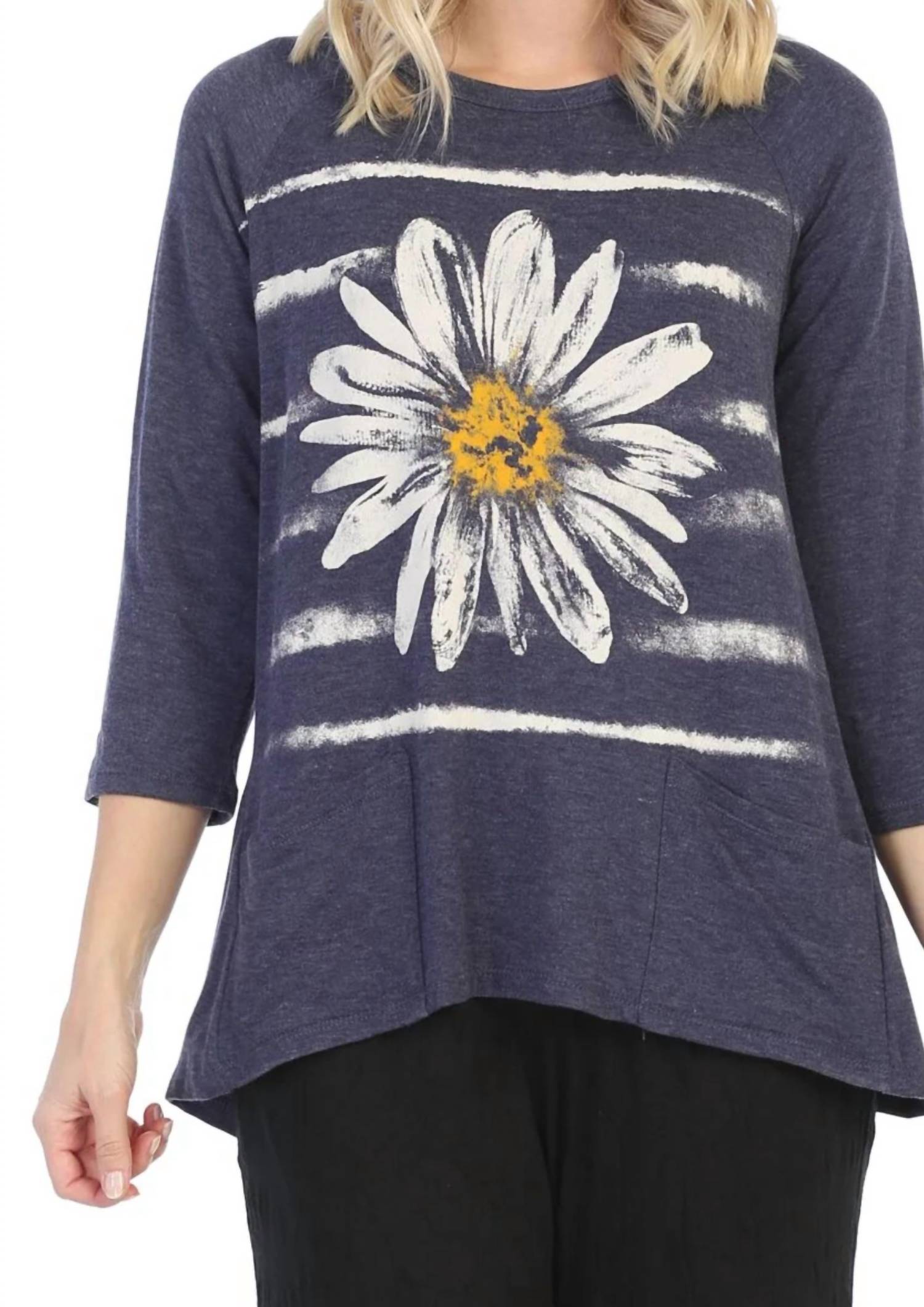 Jess & Jane - Aria Patch Pocket High Low Top