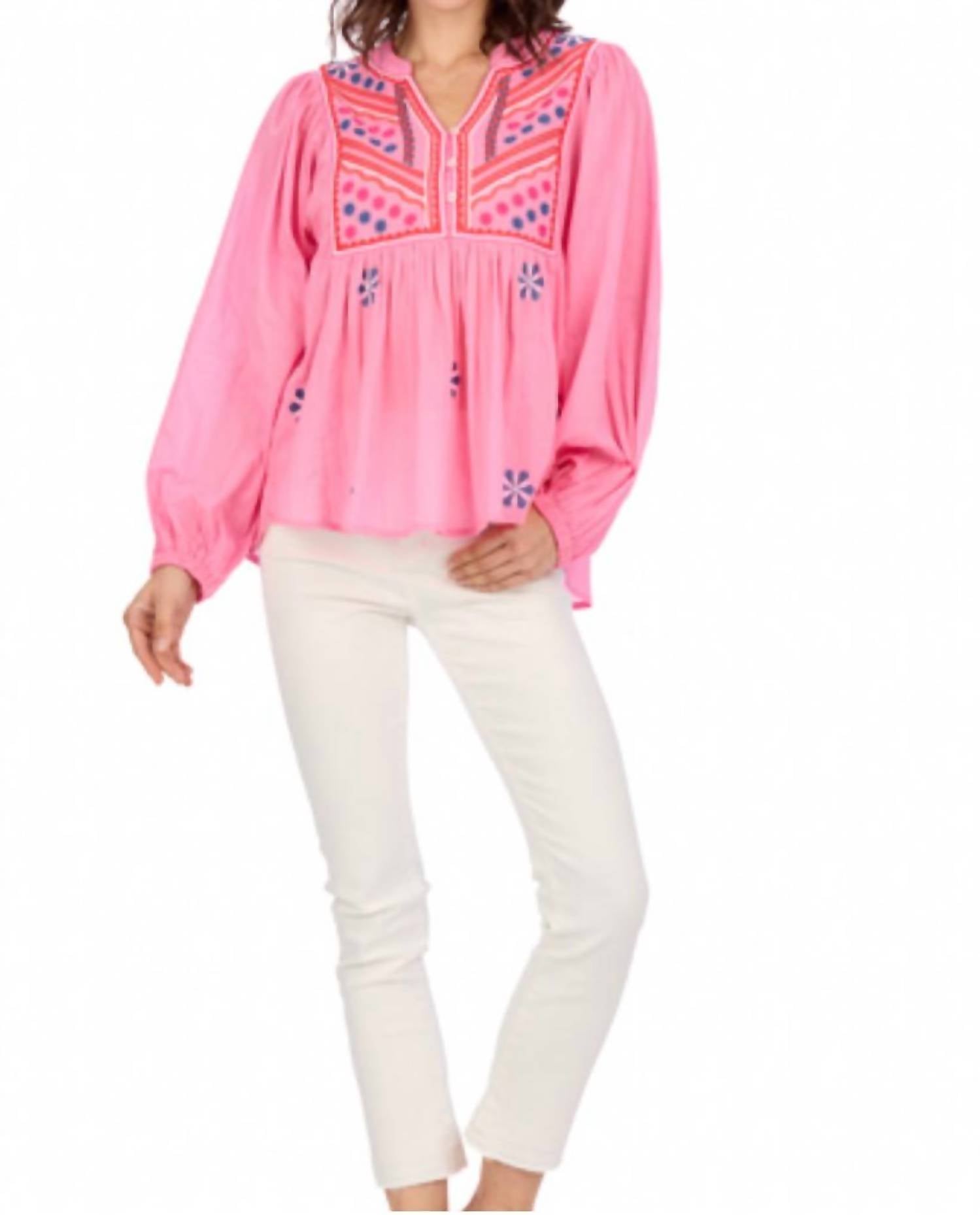 Mudpie - Margeaux Embellished Top