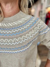 Charlie B - Mock Neck Sweater Top